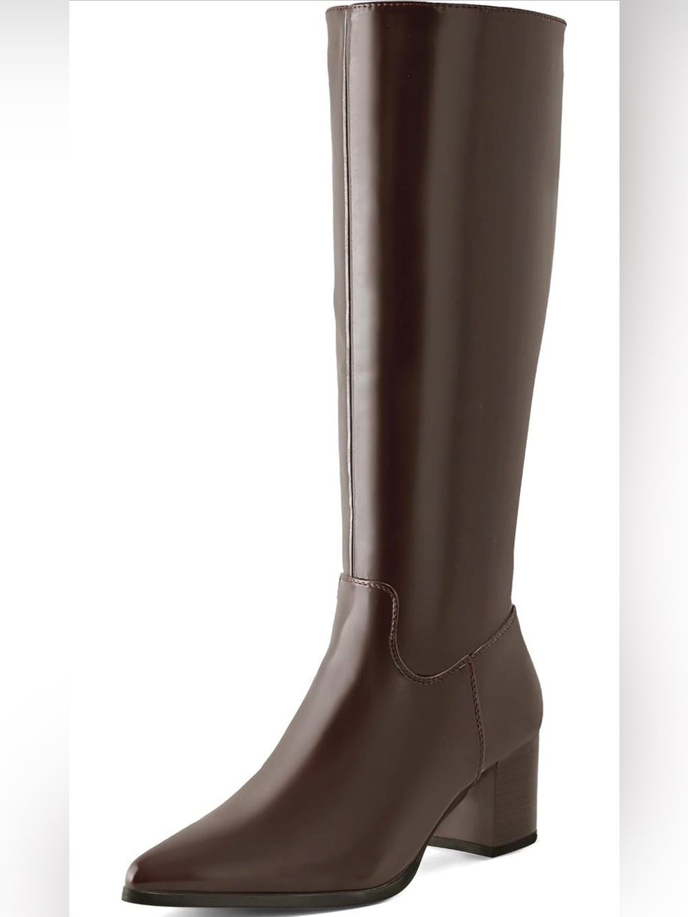 Women's Knee High Boot in Dark Brown